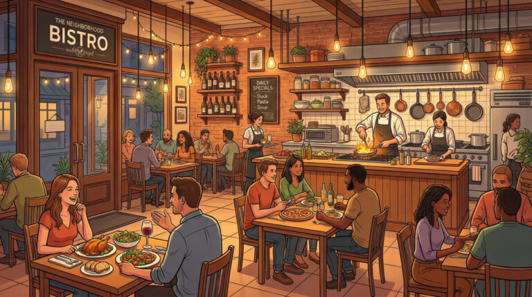 Railside neighborhood
